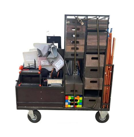 Тележка под apple box + отсек для фильтров, пены, флаги, флоппи