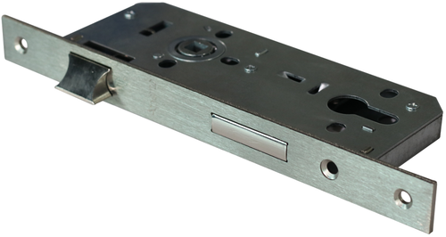 Замок под цилиндр L152-40 SN (мат. никель)