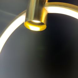 Подвесной светильник BABETTA RING 2 brass 4000К