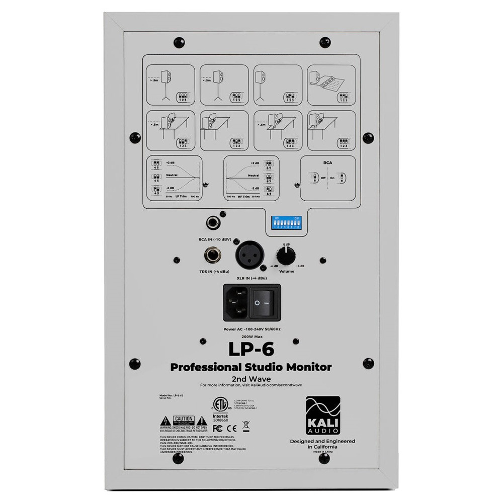 Студийный монитор Kali Audio LP-6W V2