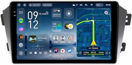 Магнитола для Geely Emgrand X7 2013-2018 - Teyes CC4-PRO монитор 9.5" 2K QLED на Android 13, Snapdragon 778G, AI, CarPlay, DSP, 4G SIM-слот