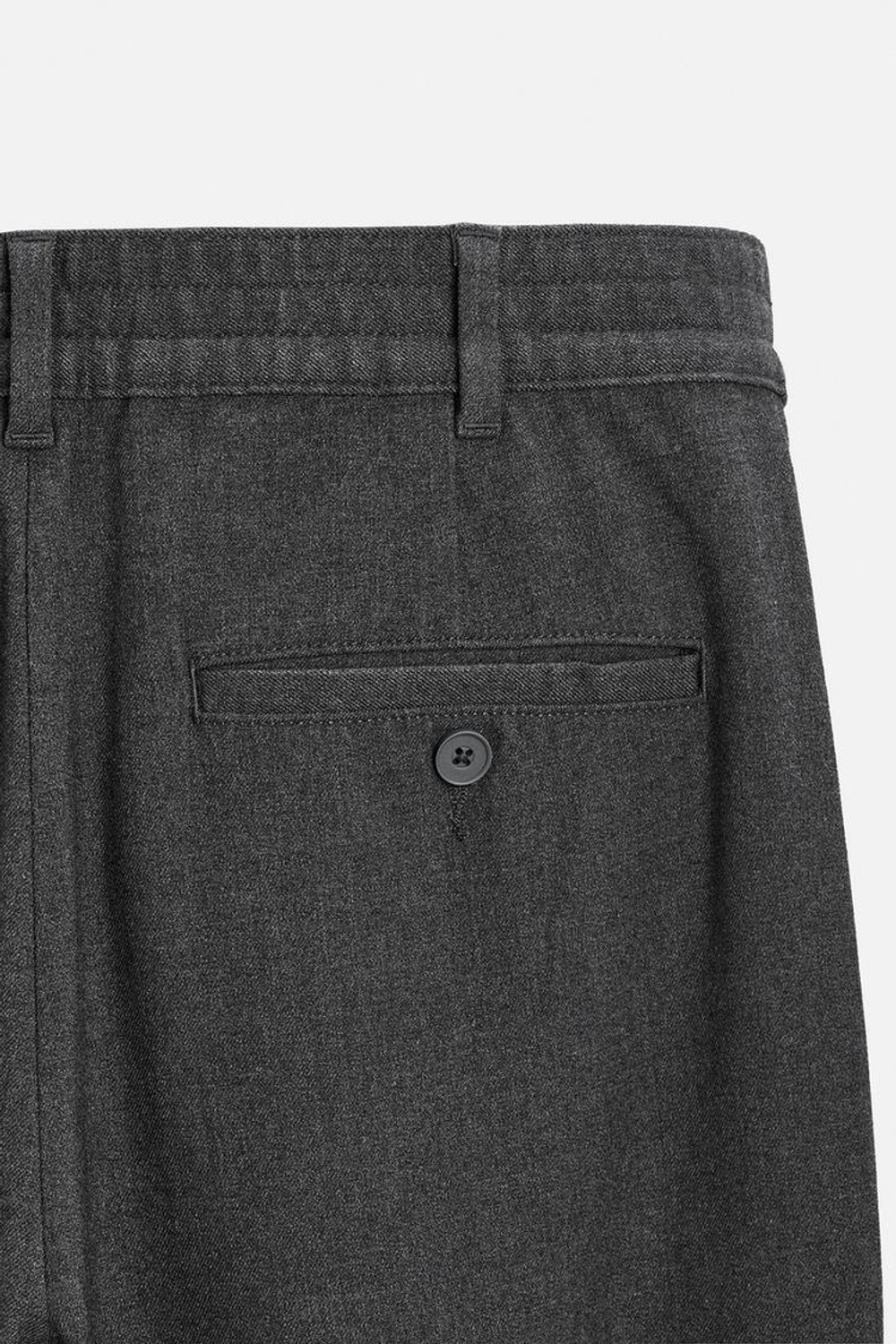 ZARA БРЮКИ RELAXED-FIT, АНТРАЦИТОВО-СЕРЫЙ