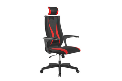 Кресло ErgoLife Sit10 B2-170U-Mesh(T)+UMF(SY271)+EcoLeather(TG1.0PI/M09.B02.G15.W01)(Черный-Красный)