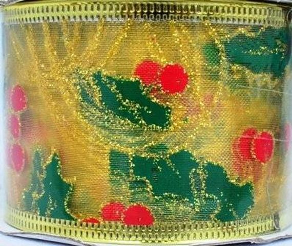 Лента для украшения широкая микс 5 см х 2,7 м. (523217)