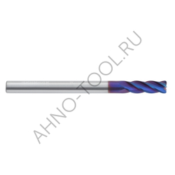 Фреза твердосплавная   4мм (L=50, l=10, хв=4) Z4 35° по закаленной стали, с радиусной фаской BRHM-4R-D4.0R0.3 AHNO
