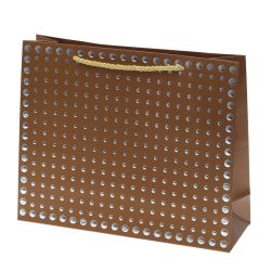 GAEM Пакет подарочный M (бумага 210г/м2, блок 12шт), L32 W10 H26 см, 6в.