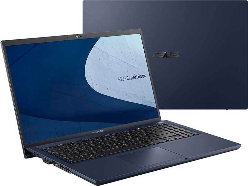 Ноутбук ASUS ExpertBook B1 Intel Core i3 1115G4, 3.0 GHz - 4.1 GHz, 8192 Mb, 15.6&amp;quot; Full HD 1920x1080, 256 Gb SSD, DVD нет, Intel UHD Graphics, No OS, черный (Star Black), 90NX0441-M19180