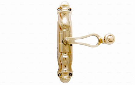 Ручка латунь оконная поворотная Александрийская