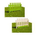 Забор уличный из экопластика Колышки, секция 1000х740 мм