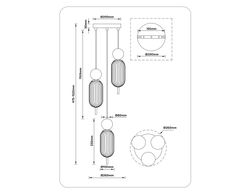 Ambrella Подвесной светильник Ceramo Modern LH53102