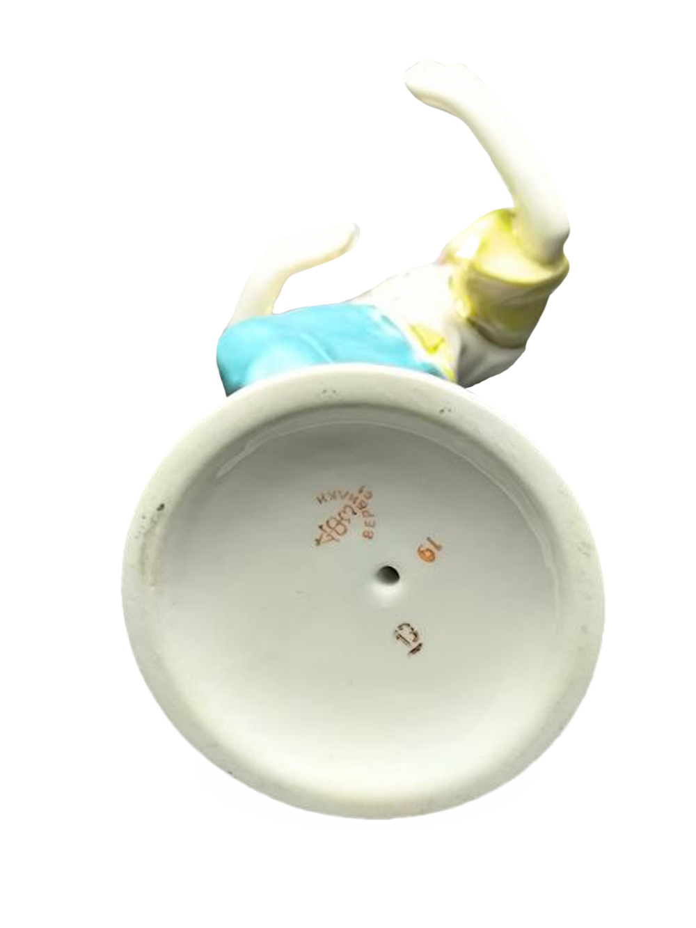 Фарфоровая статуэтка "Танцующая китаянка" (ДФЗ)