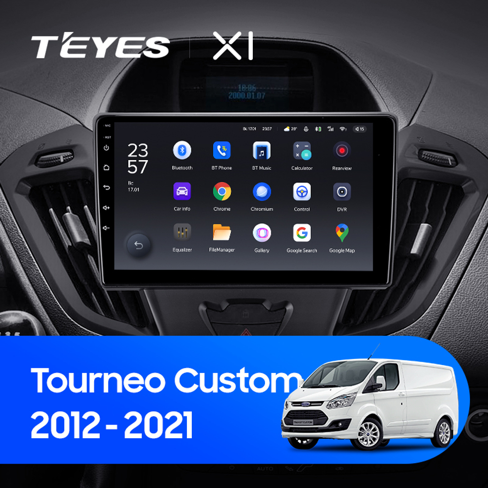 Teyes X1 9"для Ford Tourneo Custom 2012-2021