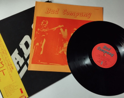 Винтажная виниловая пластинка LP Bad Company (Japan 1974) (Obi) Seagull ILS-80057