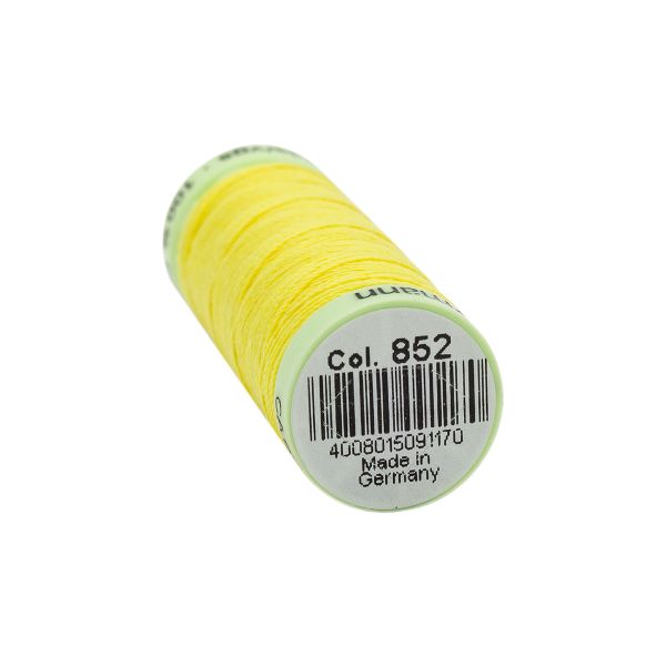 Нитки отделочные Gutermann Top Stitch 30 (30 метров), 5 кат. | 852 желтый