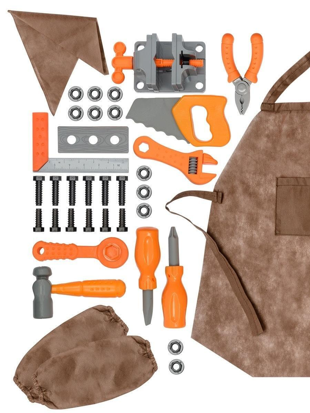 Набор инструментов строительных в сумочке НИС08 (ГринПласт)