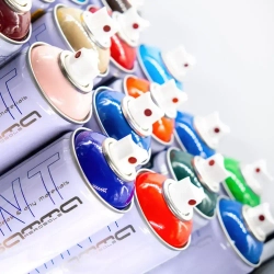 RAL9006 cеребро акриловая 520мл краска аэрозольный баллончик. Gamma Paint №36