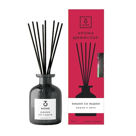 Аромадиффузор Вишня со льдом Вишня и мята ТВ, 75мл, ТМ TAVRIDA HOME