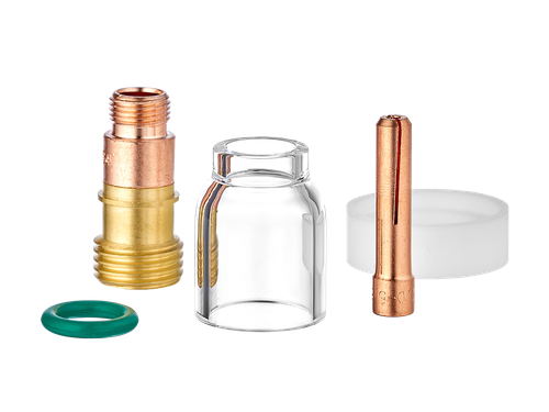 Набор с прозрачным соплом для газовой линзы Ø10.0, IGS0722—SVA02