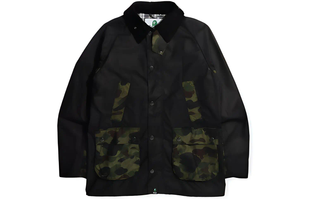 A Bathing Ape X Barbour 1st Camo Bedale Куртка