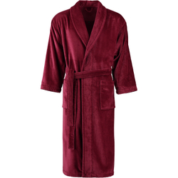 Элитный халат махрово-велюровый Feeling burgundy от Vossen Австрия