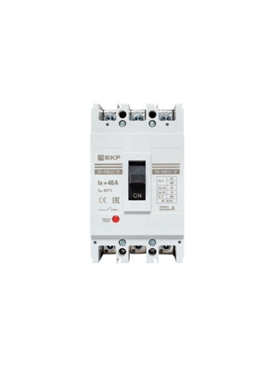 Выключатель автоматический 3п 63/40А 25кА ВА-99М PROxima EKF mccb99-63-40m
