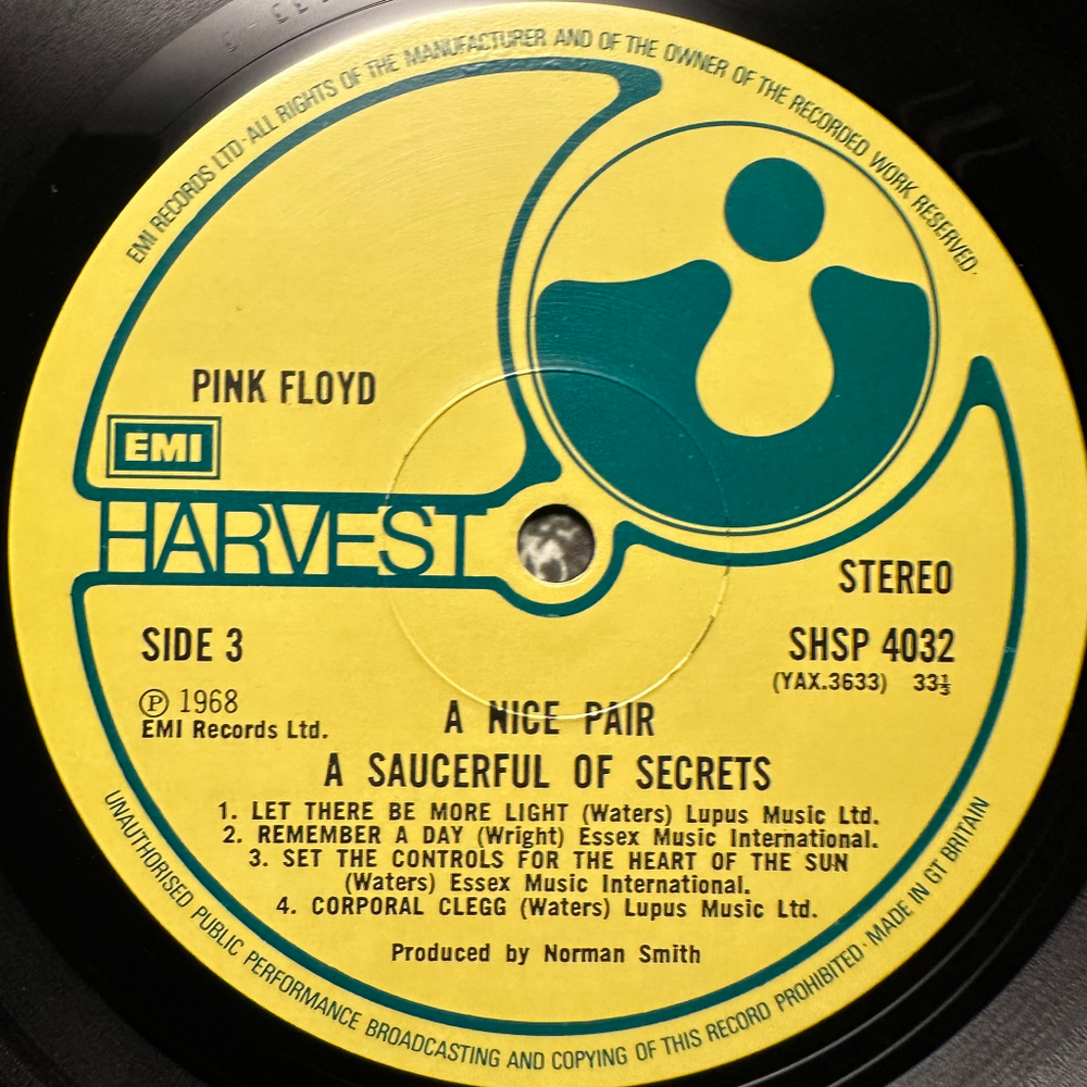 Pink Floyd - A Nice Pair 2LP (Англия 1974г.)