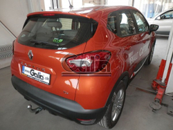 Фаркоп оцинкованный Galia R091A для Renault Captur 2013-(паспорт и сертификат в комплекте)(без электрики)