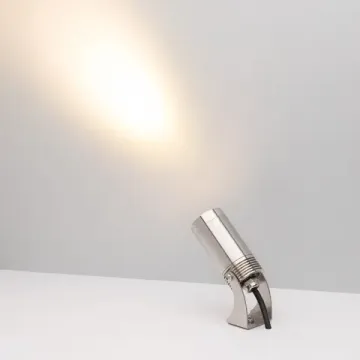 Подводный светодиодный светильник 8W 3000K 047733 KT-WATER-R44-8W Warm3000 (SL, 24 deg, 12V) серебристый Arlight