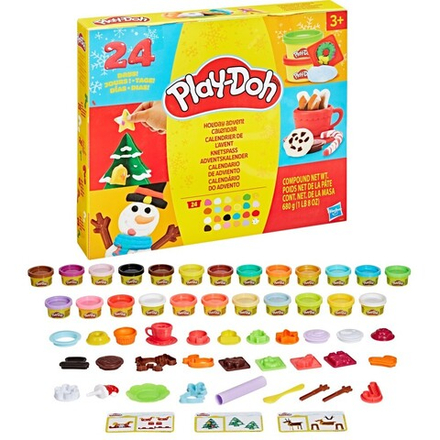 Play-Doh - Набор ADVENT CALENDAR с кондитерским кремом и аксессуарами G0501