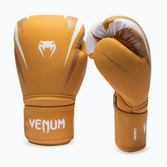 Боксёрские перчатки Venum Hurricane Boxing havana/white