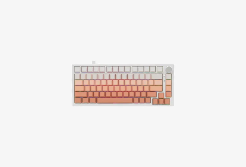 Клавиатура  проводная VGN A75 Gradient Pink