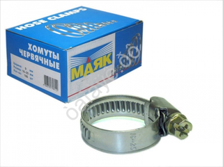 Хомут  16-25 мм (9мм) "Маяк" стальной (100/1000) 1625