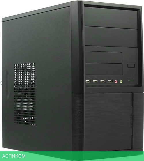 Корпус LinkWorld без БП mATX черный (727-21)