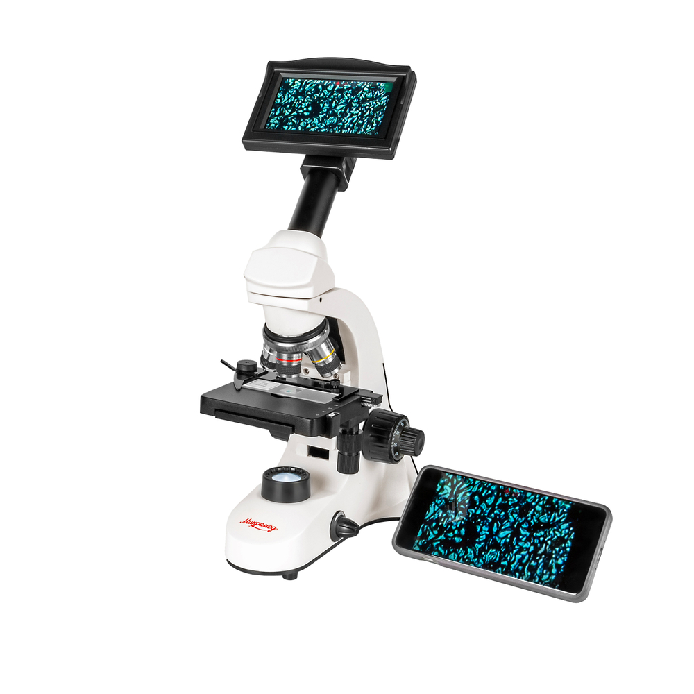 Микроскоп биологический Микромед С-11 (вар. 3B LСD) цифровой в кейсе