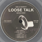 Bryan Ferry, Amelia Barratt / Loose Talk (Limited Edition)(Clear Vinyl)(LP)
