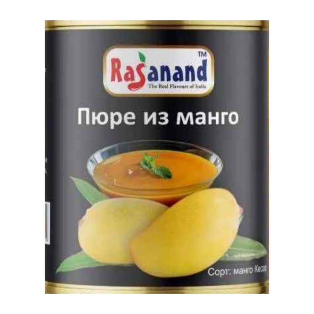 Пюре манго Rasanand Kesar Mango Pulp 850 г