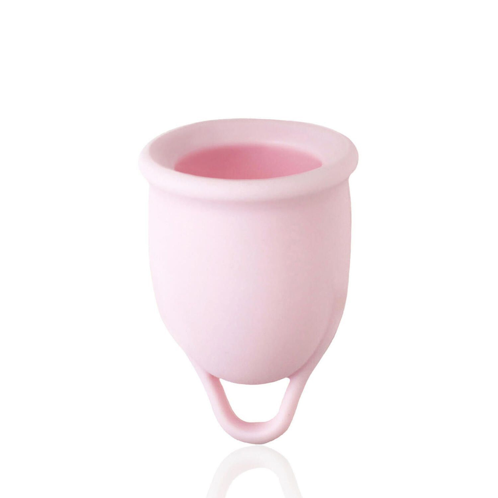 Розовая менструальная чаша Aura S (Цвет: розовый)