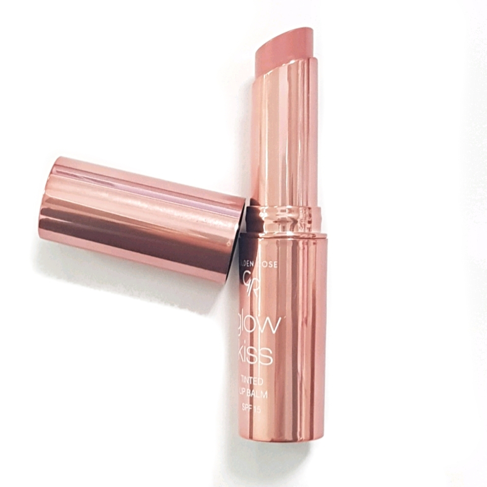 Тинт-бальзам для губ Golden Rose GLOW KISS TINTED LIP BALM SPF 15 тон 01 Vanilla Latte.