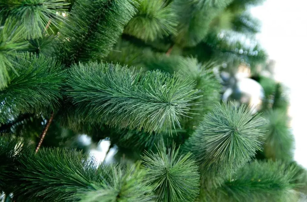Уличная искусственная сосна Альпийская зеленая 15 м., ствольная, Леска, Green Trees (GT15ALES)