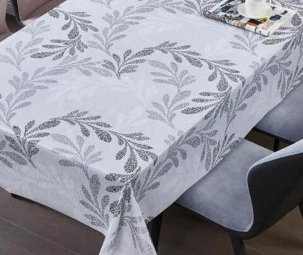 Клеенка Алегра Вальс PW195-001-XR525 ширина 137см серебро