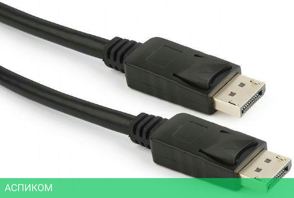 Кабель Cablexpert CC-DP2-10 DisplayPort v1.2 20M/20M 3м черный экран пакет