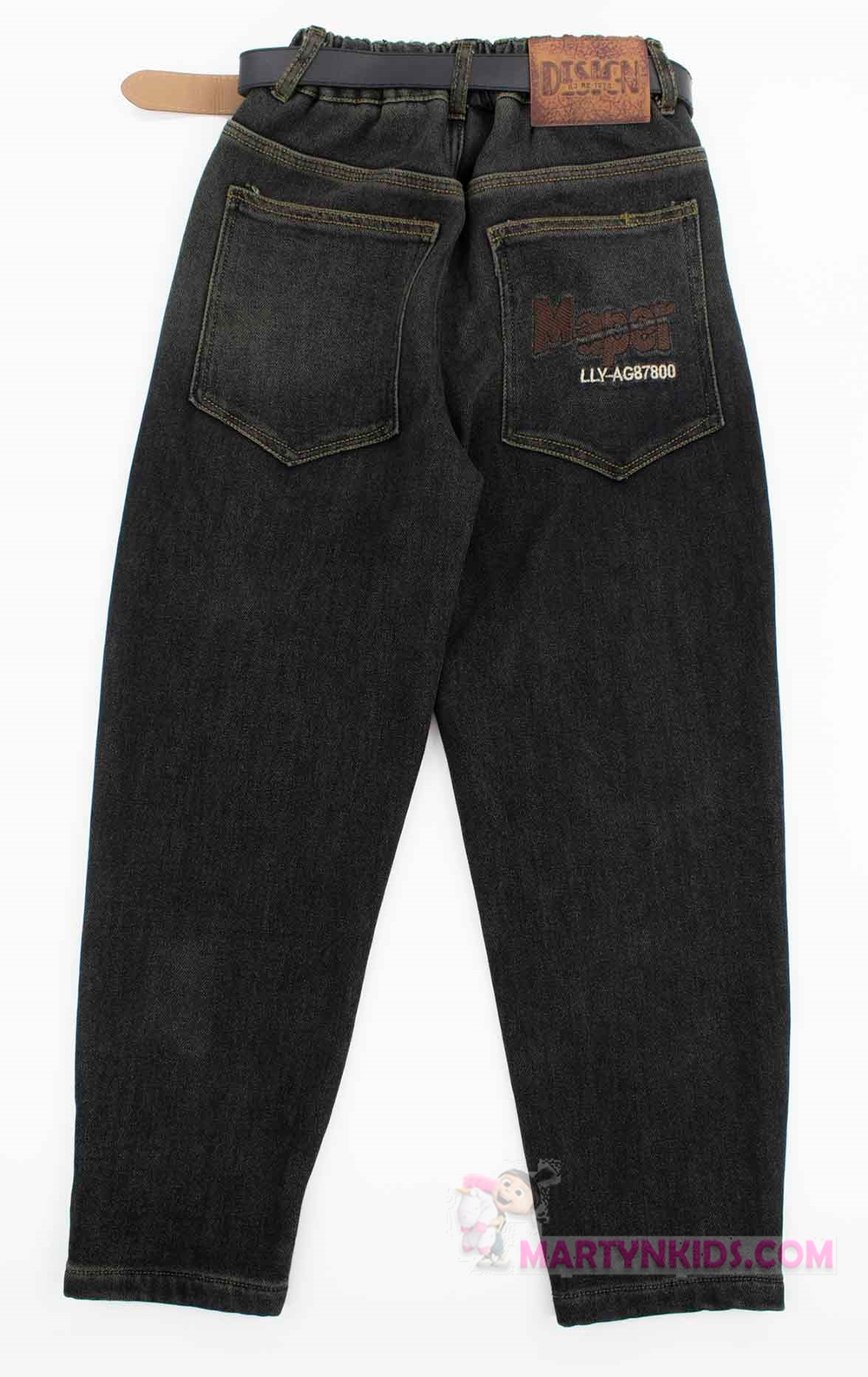 джинсы на резинке утепленные А "Maper" 5003