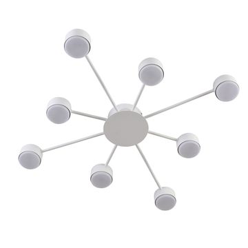 Потолочная люстра 8*GX53 8343/8C белый Torina Lumion