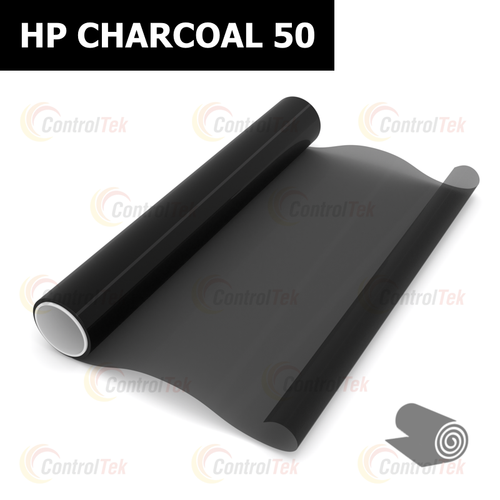Пленка тонировочная металлизированная HP CHARCOAL 50 ControlTek, рулон (размер 1,524x30м.)