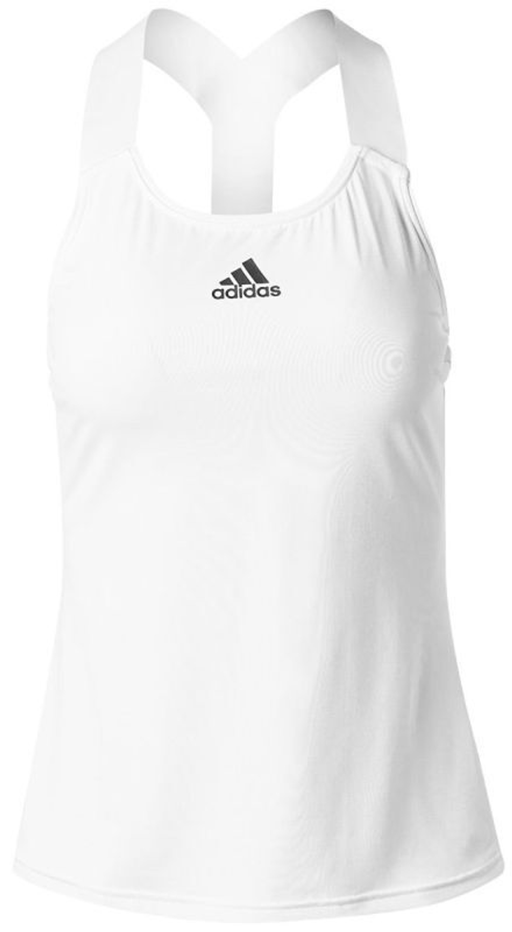 Женский топ теннисный Adidas Tennis Y-Tank Top Women - white/black