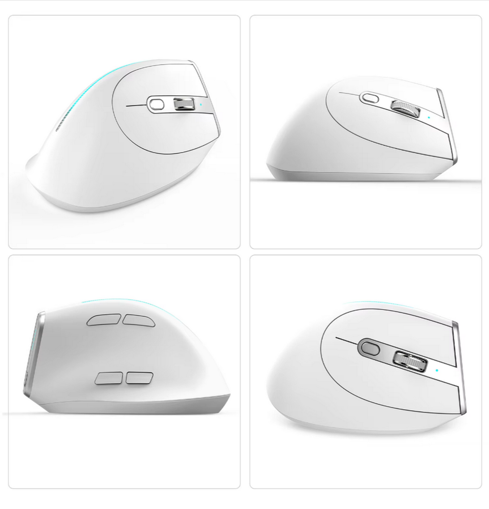 Мышь Вертикальная беспроводная Zelotes F-36