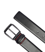 Кожаный ремень Giuel HUGO - черный(50522498)