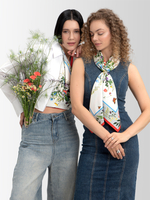 Платок «Русский полевой букет»