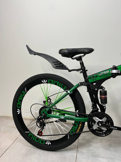 Велосипед S-MAKER S-MAKER M 124-27 Складной 24 дюйм 2024 зеленый