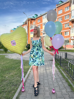 Большое сердце с фото с доставкой по Хабаровску №5340
